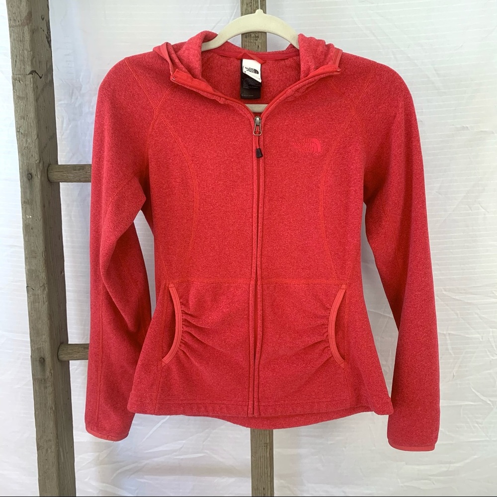 The North Face TKE 100 Texture Masonic Hoodie Pink Size Small